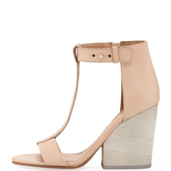 Vince Shoes - Vince Nolan T Strap Block Heel Sandals